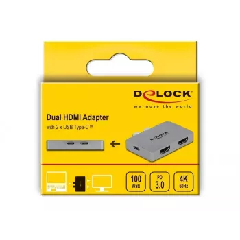 DeLOCK 64123 Divu HDMI adapteris MacBook