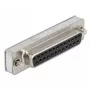 DeLOCK RS-232/422/485 DB25 sievišķais cilpas adapteris