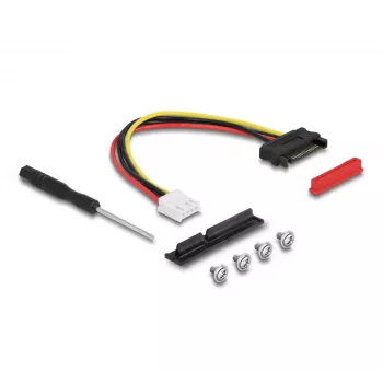 DeLOCK M.2 Key A+E uz PCIe x4 NVMe adapteris ar 20 cm leņķa kabeli