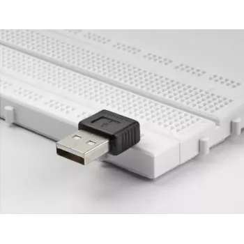 DeLOCK Adapter USB 2.0 Type-A vīrišķais uz 4 kontaktiem 90° leņķī