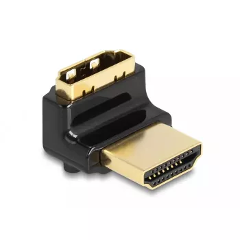DeLOCK HDMI adapteris vīrietis-sieviete 90° uz augšu 8K 60 Hz metāla