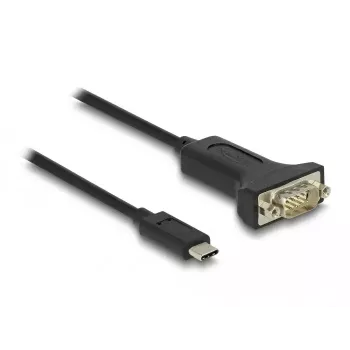 DeLOCK Adapter USB Type-C uz RS-232 D-Sub 9 vīrišķais 2 m