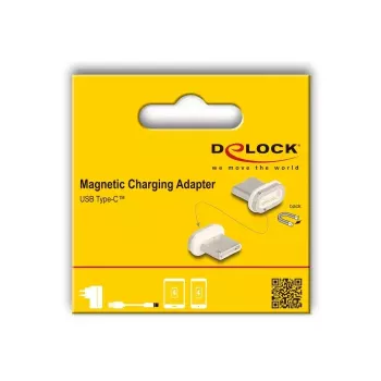 DeLOCK 66588 dzimuma mainītājs magnētiskais USB C zelta balts