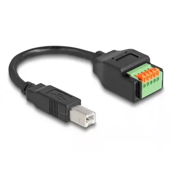 DeLOCK USB Type-C 2.0 Sievišķais uz Termināļu Bloka Adapteris 66457
