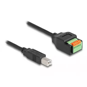 DeLOCK USB Type-C 2.0 Sievišķais uz Termināļu Bloka Adapteris 66457