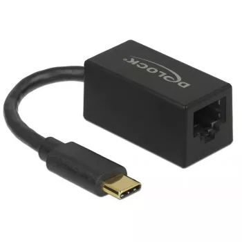 DeLOCK 66043 USB-C uz Gigabit LAN adapteris SuperSpeed USB 3.2 Gen 1