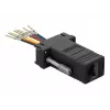 DeLOCK 66166 Kabeļa dzimuma mainītājs Sub-D uz RJ-45