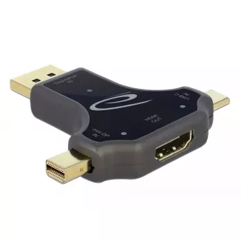 Pārejas savienotājs HDMI-A sieviete-sieviete DeLOCK 64060