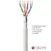 Techly ITP-C5F-305-RIS tīkla kabelis 305 m Cat5e F/UTP (FTP) Pelēks