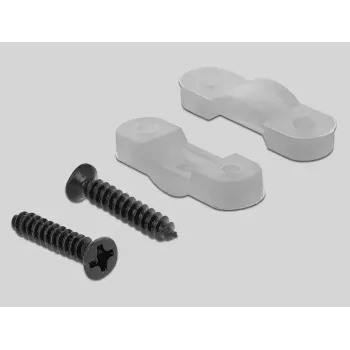 Vadu savienotājs DeLOCK 66258 VGA 15-pin uz 10-pin spaiļu bloku, melns