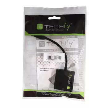 Techly Pārveidotājs HDMI Mini C uz VGA IDATA HDMI-VGA4