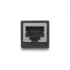 DeLOCK Adapter RJ45 ligzda – RJ45 ligzda Cat.6 melns
