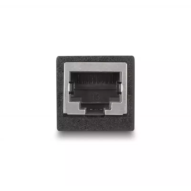 DeLOCK Adapter RJ45 ligzda – RJ45 ligzda Cat.6 melns