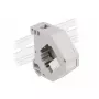 Keystone modulis DELOCK 87163 — USB A uz USB A, pelēks/balts, 60.1×59.4×21.6 mm