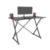Techly Gaming Galds Ar Leņķveida Ergonomisku Malu Melns