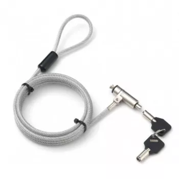 Techly Wedge-Lock drošības slēdzene klēpjdatoram ar trosi 1.8m