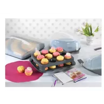 Hama 00111497 pārtikas paplāte taisnstūra melna, caurspīdīga