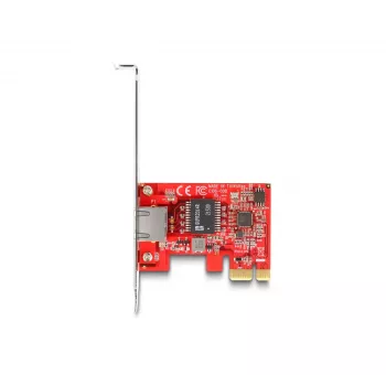DeLOCK PCI Express x1 karte 1 x RJ45 2.5 Gigabit LAN i225 NBASE-T Low Profile