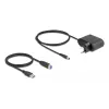 DeLOCK 64332 Doku stacija USB 3.2 Gen 1 HDD SSD 2.5 3.5 Melna