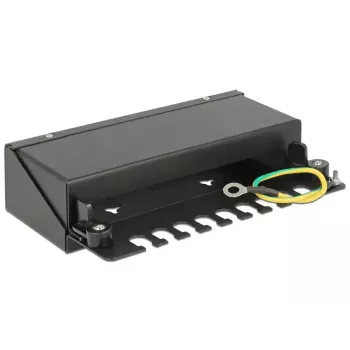 Patch Panel DeLOCK 43338 – 8 Keystone moduļu metāla sadales kārba