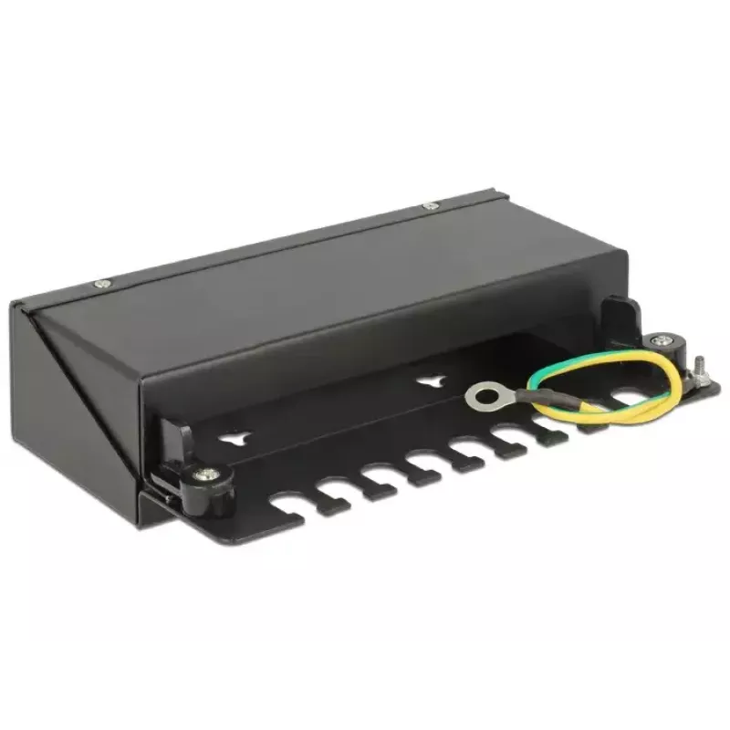 Patch Panel DeLOCK 43338 – 8 Keystone moduļu metāla sadales kārba