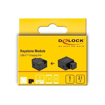 Keystone modulis USB Type-C uzlādes ports 2.1 A DeLOCK 87793