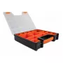 Uzglabāšanas kaste DeLOCK Šķirošanas kaste 14 nodalījumi 312x272x60mm oranža melna