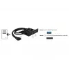 DeLOCK 63994 Melns 3.5 inch priekšējais panelis ar 2 USB 3.0 portiem