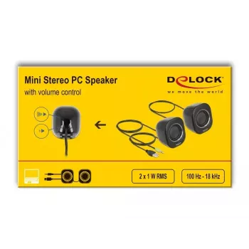 Skaļruņu komplekts DeLOCK 27002 2 W