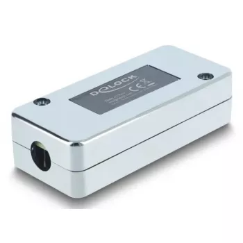 Savienojumu kārba DELOCK Cat.6 STP LSA, S/UTP ekranējums, 35×82×23 mm, sudraba