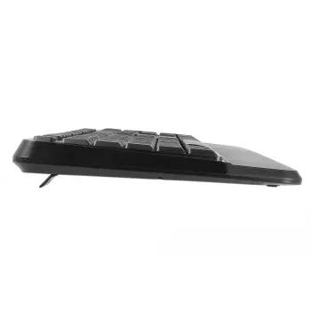 Bezvadu tastatūras un peles komplekts DeLOCK 12674, RF, vācu QWERTZ, melns