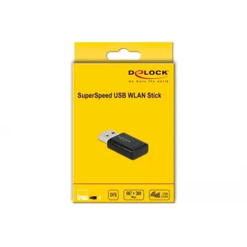 Tīkla karte DeLOCK 12550 WLAN USB divjoslu Wi-Fi 5