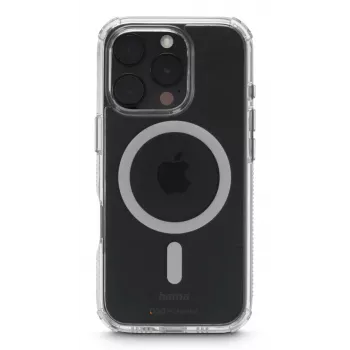 Hama Extreme Protect vāciņš iPhone 16 Pro caurspīdīgs
