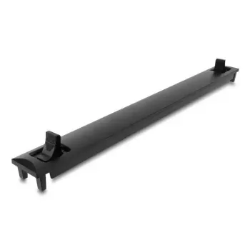 Aklais panelis DELOCK 67208, ABS plastmasa, melns, 1U