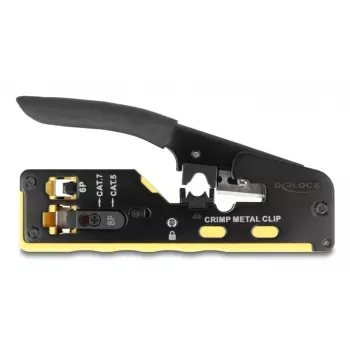 Krimperis DELOCK 90583 6P/8P RJ45 RJ11 Cat.5/6/7 ar asmeni un noņēmēju
