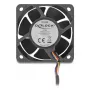 Datora korpusa ventilators DELOCK 67300 — 60 mm aksiālais ventilators, 24 V, lodīšu gultnis, melns