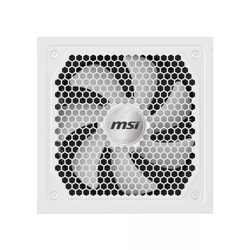 Barošanas bloks MSI MAG A1000GL PCIE5 BALTS 1000 W ATX 24-pin, 80 PLUS Gold, 135 mm ventilators