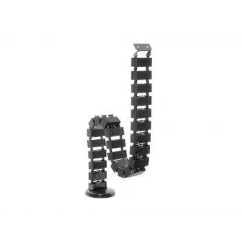 Equip Spine kabeļu organizators, melns