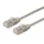 Equip Cat.6A F/FTP Slim Patch Kabelis 1,5m Bēšs 10000 Mbit/s