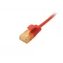Equip Cat.6A U/UTP Slim Patch Cable 3.0m Sarkanā krāsā