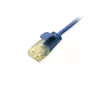 Equip Cat.6A U/UTP Slim Patch Kabelis 5,0m Zils