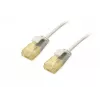 Equip Cat.6A U/UTP Slim Patch Kabelis 0,15m Pelēks 10000 Mbit/s