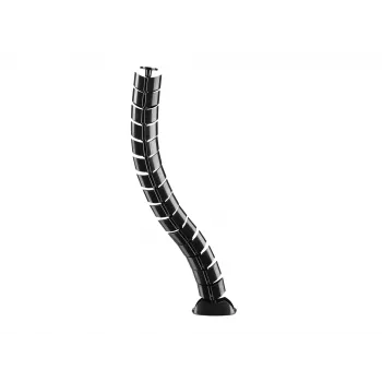 Kabeļu uzmava Equip Divkanālu kabeļu pārvaldības spine melna