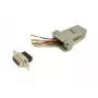 Equip 133388 DB9 uz RJ45 adapteris, sievišķais, pelēks, 72x33x16mm