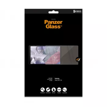 PanzerGlass® Ekrāna aizsargs Samsung Galaxy Tab A7 Lite, sausa uzlikšana, izturīgs pret skrāpējumiem un triecieniem, caurspīdīgs, 1 gab.