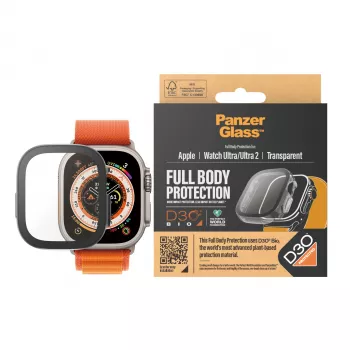 PanzerGlass Full Body caurspīdīgs ar D3O® Apple Watch Ultra | Ultra 2 | 49mm