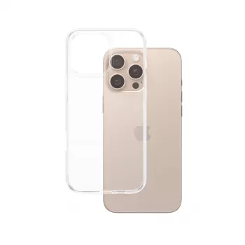 PanzerGlass® HardCase Caurspīdīgs iPhone 16 Pro Max, Vāciņš, Apple, Apple - iPhone 16 Pro Max, Caurspīdīgs