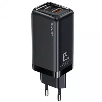 Lādētājs usams T47 USB / USB‑C 65W PD ātrā uzlāde