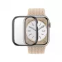 PanzerGlass pilna korpusa aizsargs Apple Watch Series 9 | 8 | 7 | 45mm | Melns