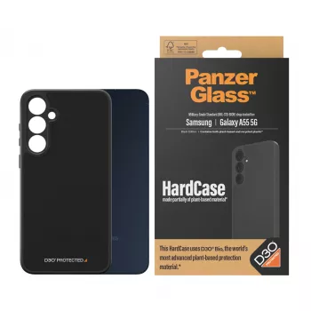 PanzerGlass HardCase Black ar D3O® Samsung Galaxy A55 5G
